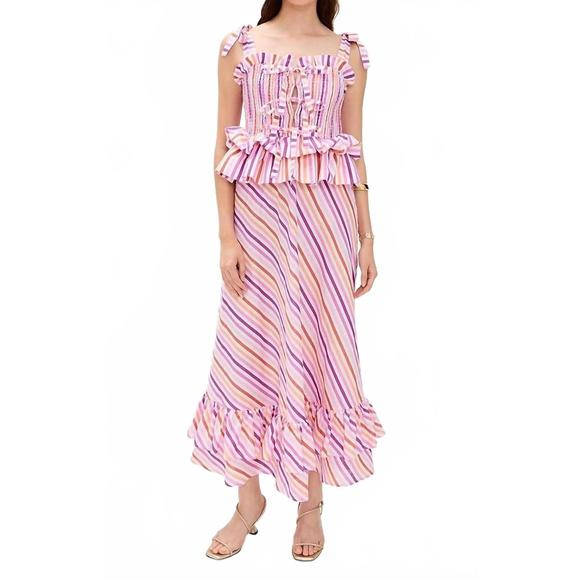 NEW CELIA B paula maxi dress in pink - Picture 1 of 4